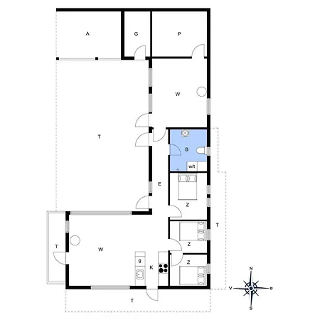 Tv1319-bindslev-gronspaettevej-5 Hébergement de vacances